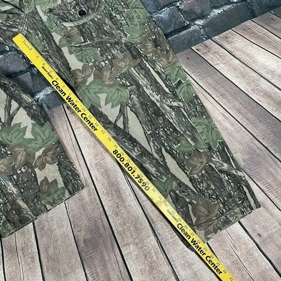 Vintage Ocoee RealTree Mossy Oak Camo Pants Front Cargo Pockets 80s USA 34x28.5” - Picture 9 of 12